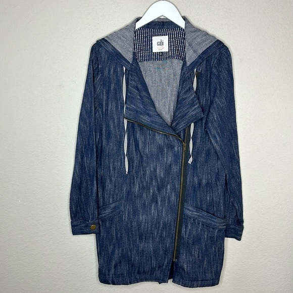 CAbi Adventure Anorak Blue Denim Jacket 5100 Size Large - Picture 2 of 14